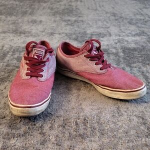 Puma Kamila Tweed Canvas Sneakers Women's 8.5